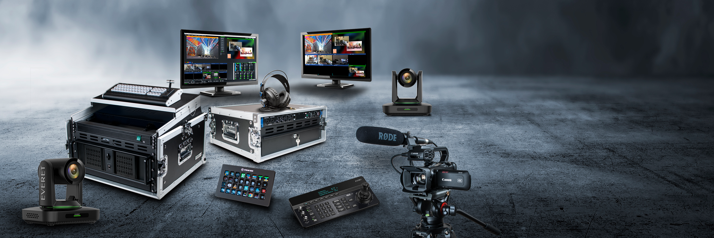EASYstudio-Live-portable-2-PTZ-1-cam-6-mic-slide-left